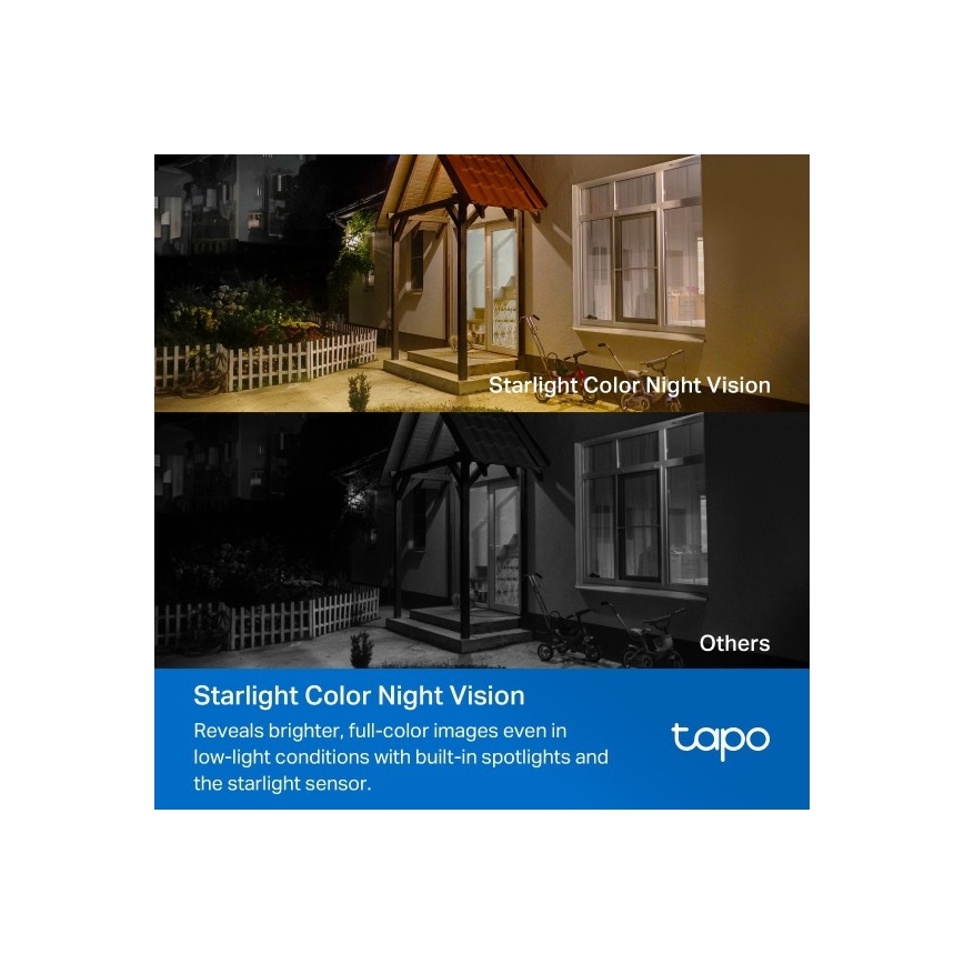 TP-Link - Außen-Solarkamera IP66 Wi‑Fi