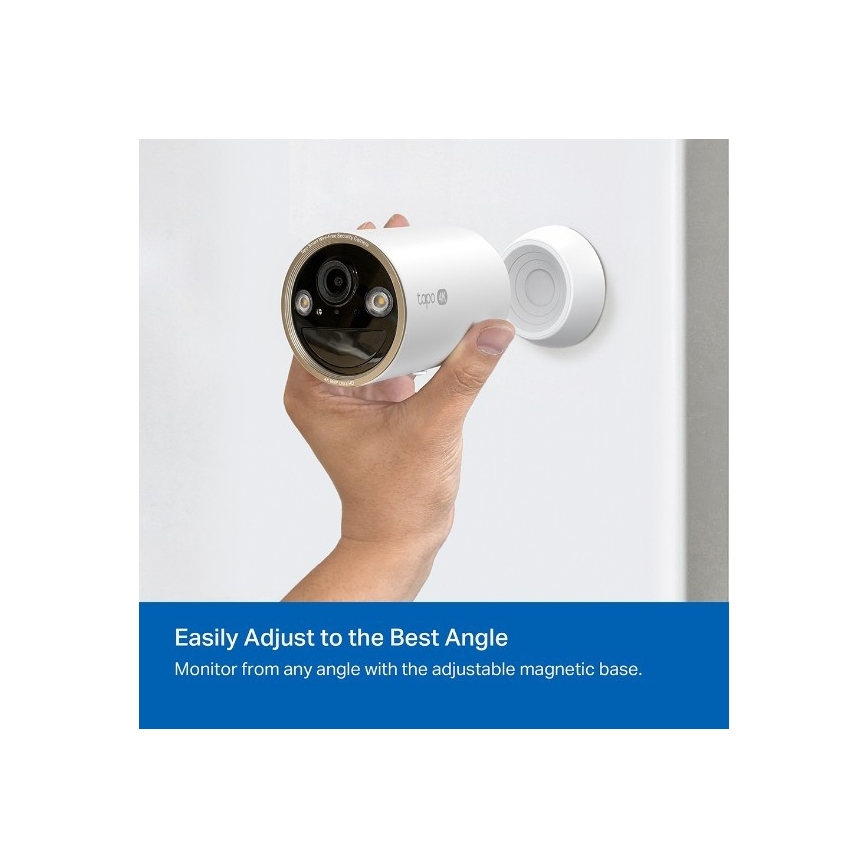 TP-Link - Außenkamera 10000 mAh IP66 Wi-Fi