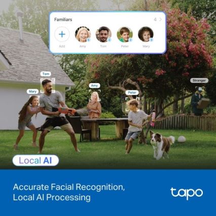 TP-Link - Außenkamera mit Sensor, IP66, WLAN