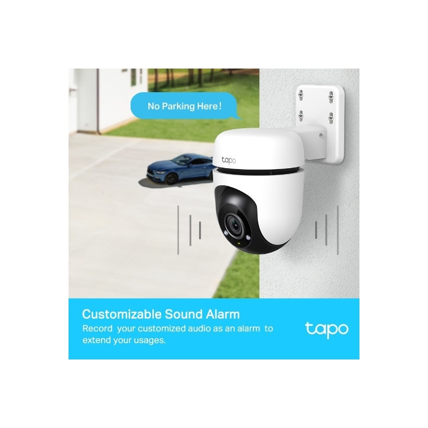 TP-Link - Außenkamera mit Sensor, Schutzart IP65, Wi-Fi