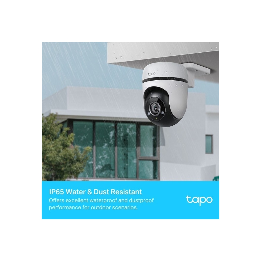 TP-Link - Außenkamera mit Sensor, Schutzart IP65, Wi-Fi