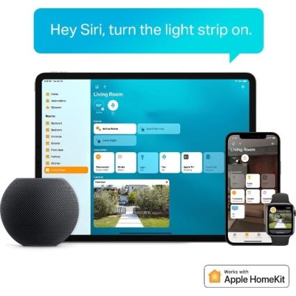 TP-Link - Dimmbarer LED-RGBW-Streifen 5 m, 13 W, 230 V, Wi-Fi