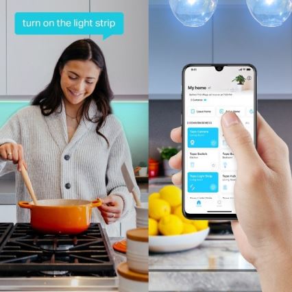 TP-Link - Dimmbarer RGBW-LED-Streifen 5 m LED/20,5W/230V Wi-Fi