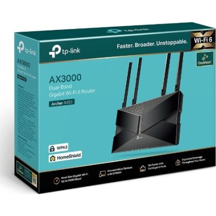 TP-Link - Dualband-Gigabit-Wi-Fi-6-Router