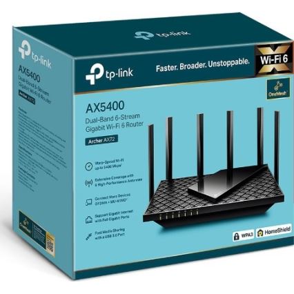 TP-Link - Dualband-Gigabit-Wi-Fi-6-Router
