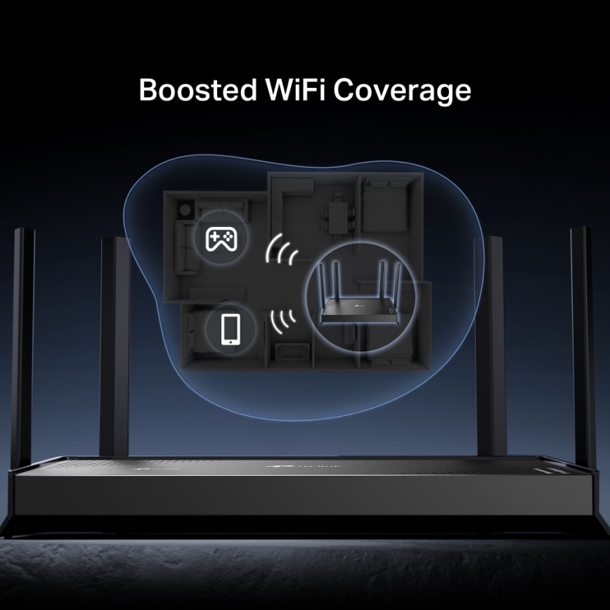 TP-Link - Dualband-Wi-Fi-7-Router Archer BE220