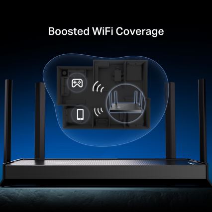 TP-Link - Dualband Wi-Fi 7 Router Archer BE230