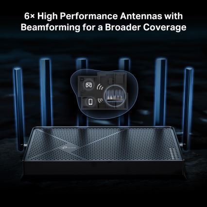 TP-Link - Dualband-Wi-Fi-7-Router Archer BE400
