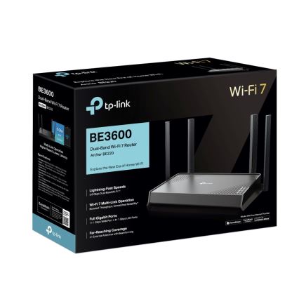 TP-Link - Dualband Wi-Fi 7 Router