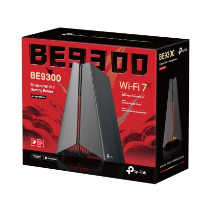 TP-Link - Gaming Tri-Band Wi-Fi 7 Router Archer GE550