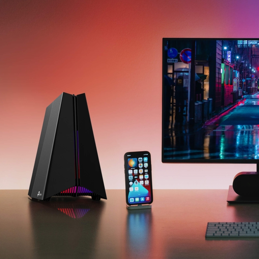 TP-Link - Gaming-Tri-Band Wi‑Fi 7 Router