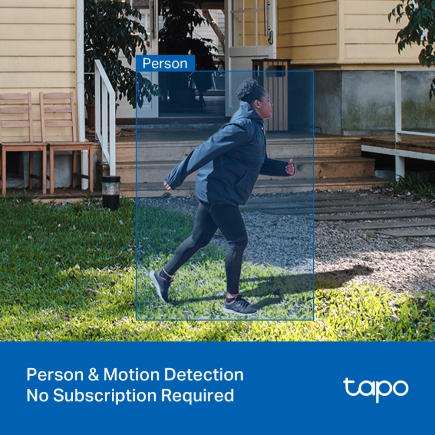 TP-Link - Intelligente Außenkamera 3 MP 5 V Wi-Fi