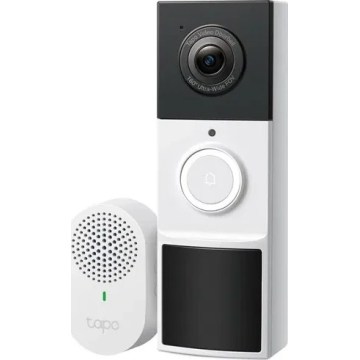 TP-Link - Intelligente Video-Türklingel mit 2K-Sensor, 6400 mAh Akku, IP65-Schutz, WLAN
