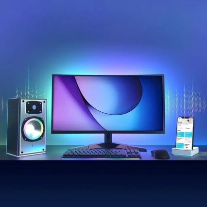 TP-Link - LED‑RGBW‑Streifen, dimmbar, 5 m, 13,5 W, 230 V, Wi‑Fi