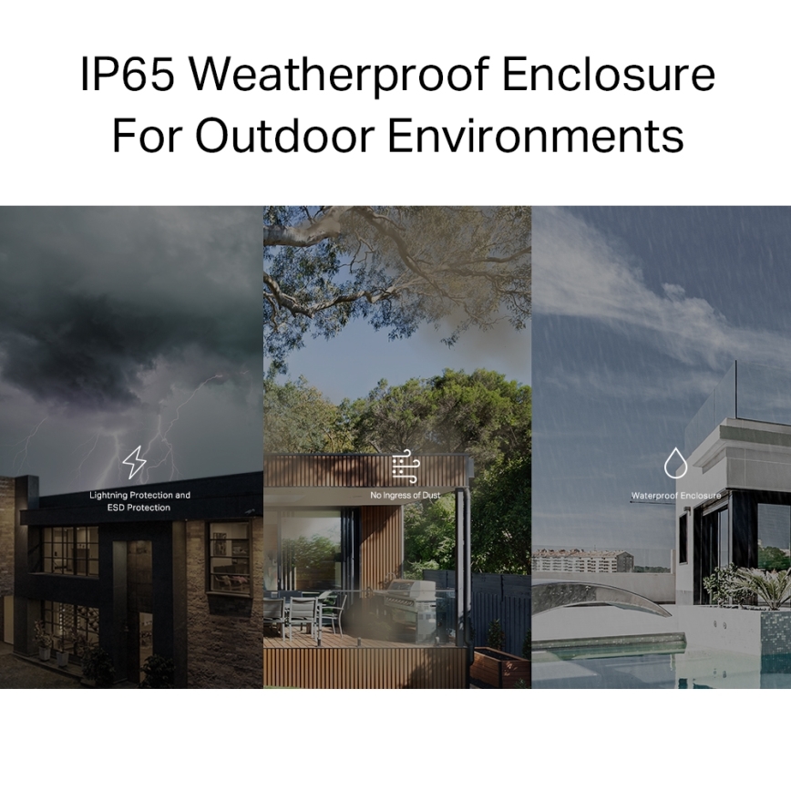 TP-Link – Mesh-Wi‑Fi‑6-Gerät für Außen- und Innenbereich