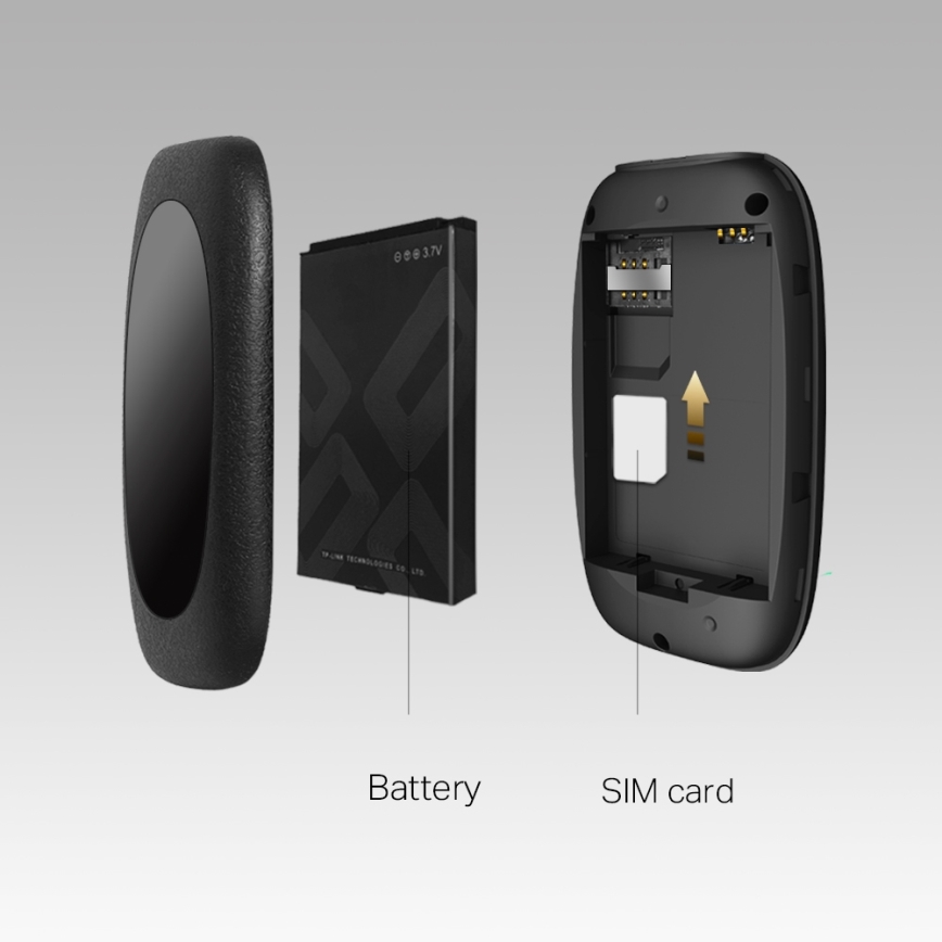 TP-Link - Mobiler 4G/LTE-WLAN-Hotspot M7000