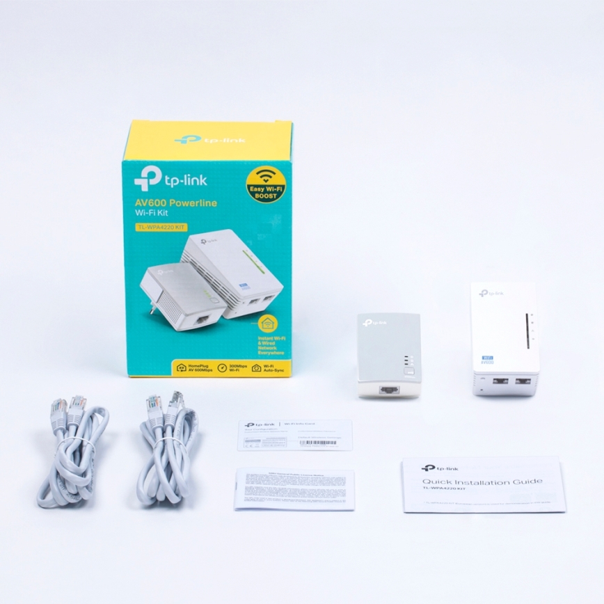 TP-Link - Powerline Wi-Fi Starter-Set