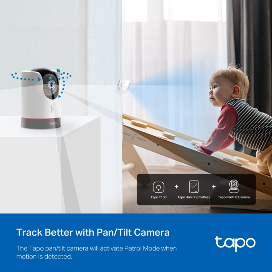 TP-Link - Smart-Bewegungsmelder 1xCR2450 Wi-Fi