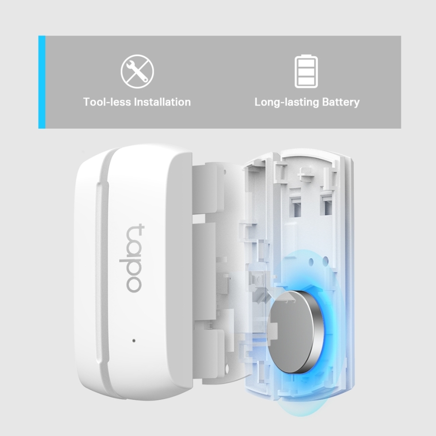 TP-Link - Smart-Kontaktsensor 1×CR2032 Wi‑Fi