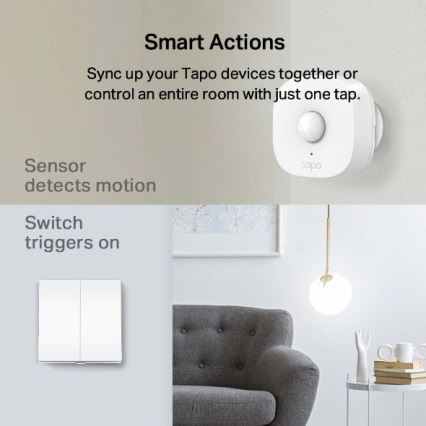 TP-Link - Smart-Lichtschalter, 2 Tasten, 2xAAA