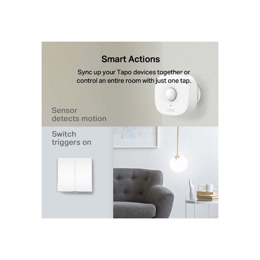 TP-Link - Smart-Lichtschalter, 2 Tasten, 2xAAA