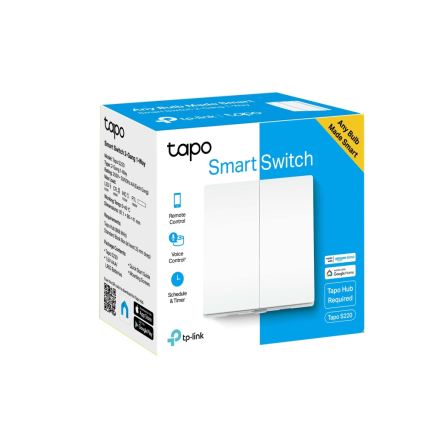 TP-Link - Smart-Lichtschalter, 2 Tasten, 2xAAA