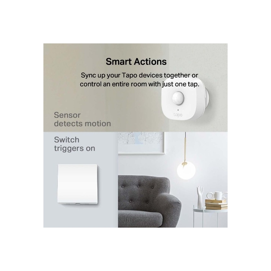 TP-Link - Smart-Lichtschalter 2xAAA Wi-Fi
