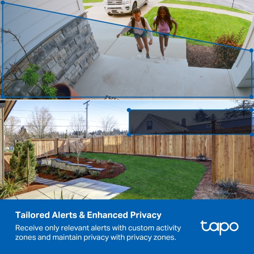 TP-Link - Smarte Außenkamera IP65 5 V Wi‑Fi