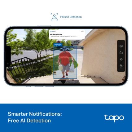 TP-Link - Smarte Mini-Video-Türklingel mit Wi-Fi