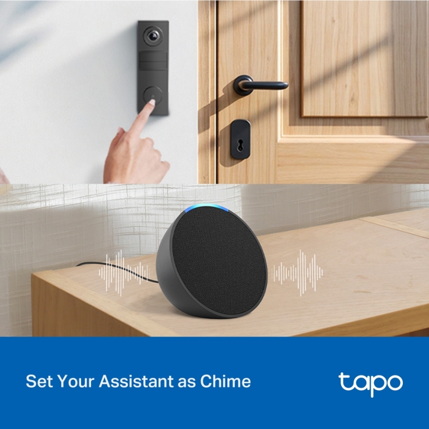 TP-Link - Smarte Mini-Video-Türklingel mit Wi-Fi