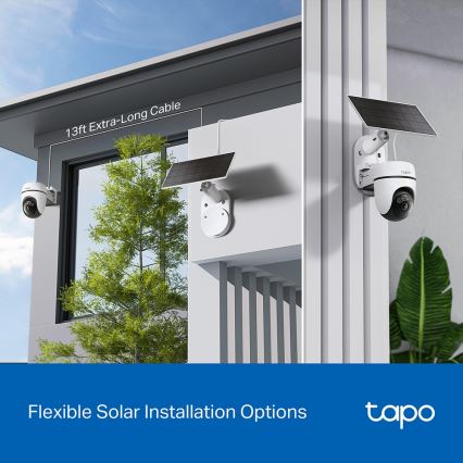 TP-Link - Smarte Solarkamera 5V IP65 Wi‑Fi