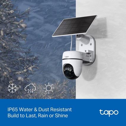 TP-Link - Smarte Solarkamera 5V IP65 Wi‑Fi
