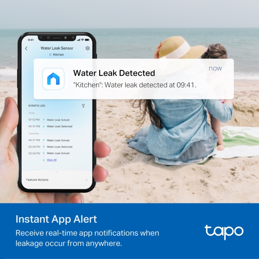 TP-Link - Smarter Wasserlecksensor 2xAAA
