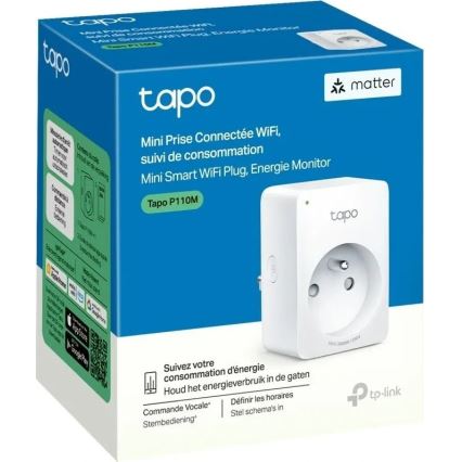 TP-Link - Smart‑Steckdose E MATTER 3680 W WLAN