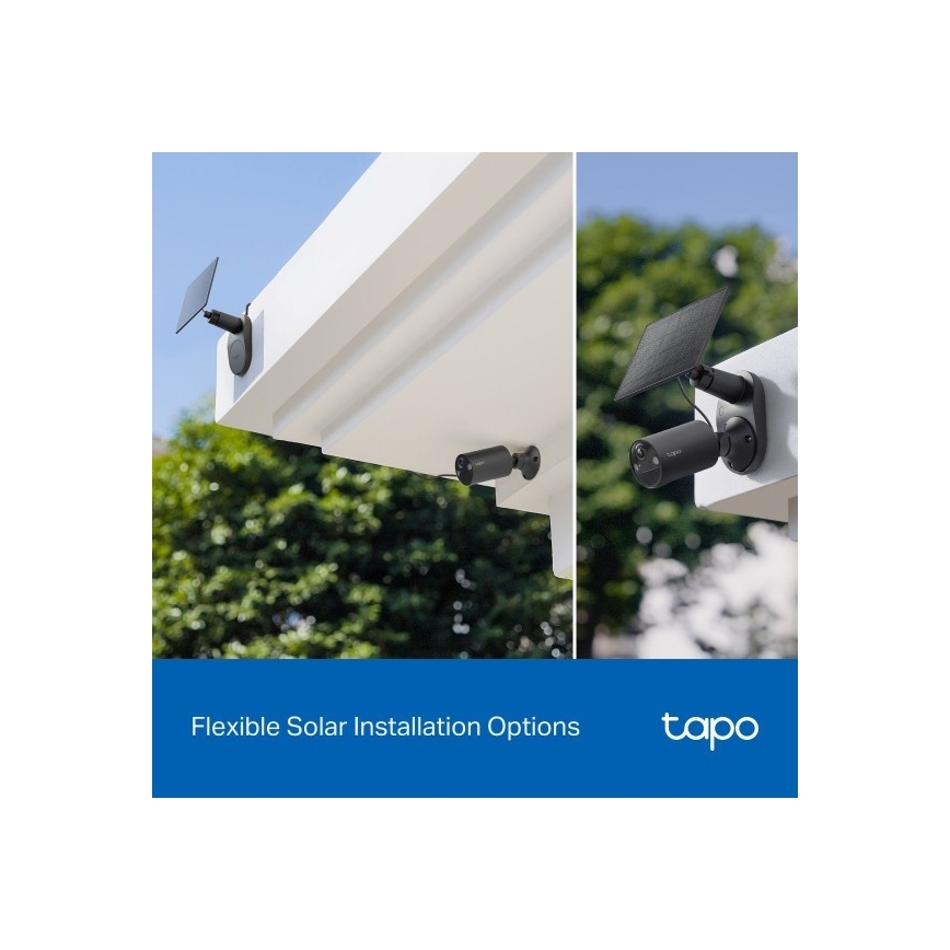 TP-Link - Solarkamera für den Außenbereich mit Sensor, IP65, Wi-Fi