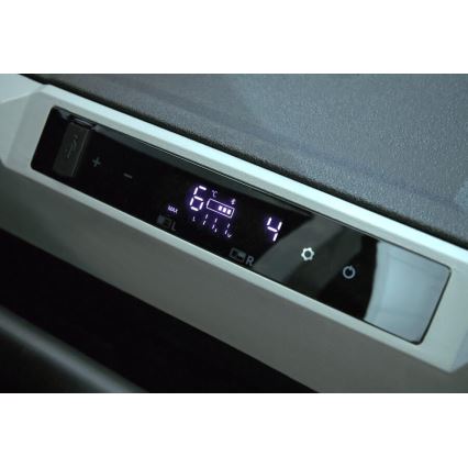 Tragbare Autokühlbox mit Kompressor 230/24/12V