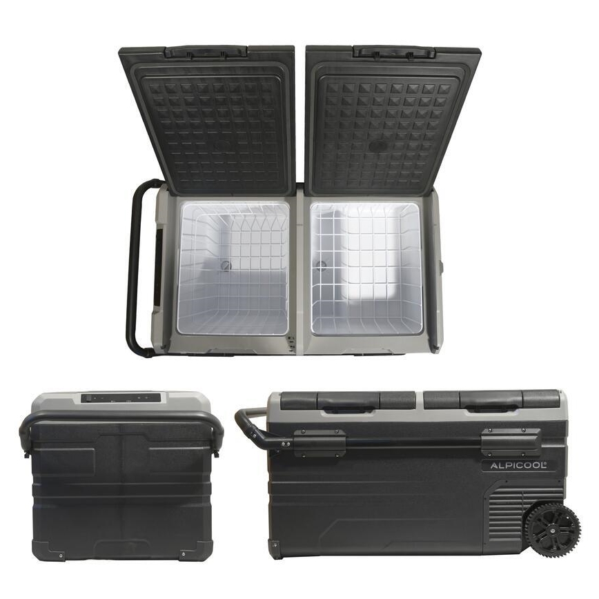 Tragbare Autokühlbox mit Kompressor 230/24/12V