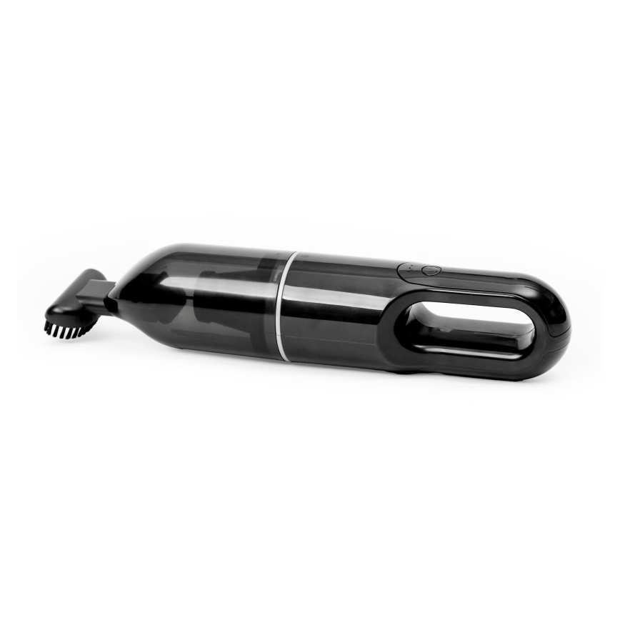 Tragbarer, aufladbarer Auto-Staubsauger 75W/2000 mAh schwarz