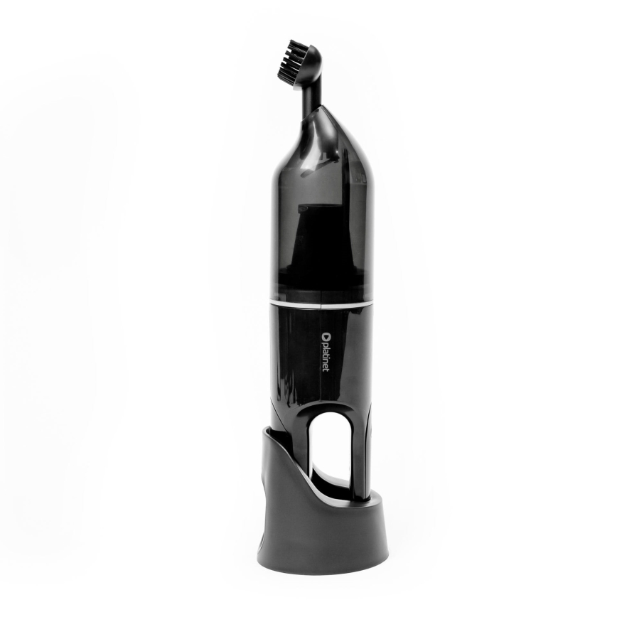 Tragbarer, aufladbarer Auto-Staubsauger 75W/2000 mAh schwarz