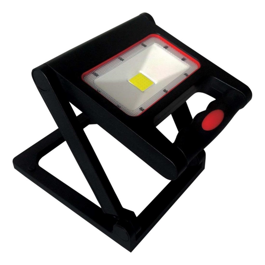 Tragbarer, aufladbarer LED-Strahler LED/10W/5V 1000 mAh IP54