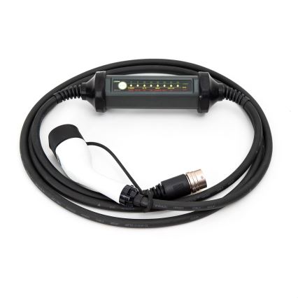 Tragbares Ladegerät für Elektrofahrzeuge mit 4 Type-2-Adaptern 32A/480V 22kW 5m IP67