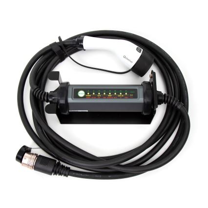 Tragbares Ladegerät für Elektrofahrzeuge mit 4 Adaptern Typ 2 32A/480V 22kW 7m IP67