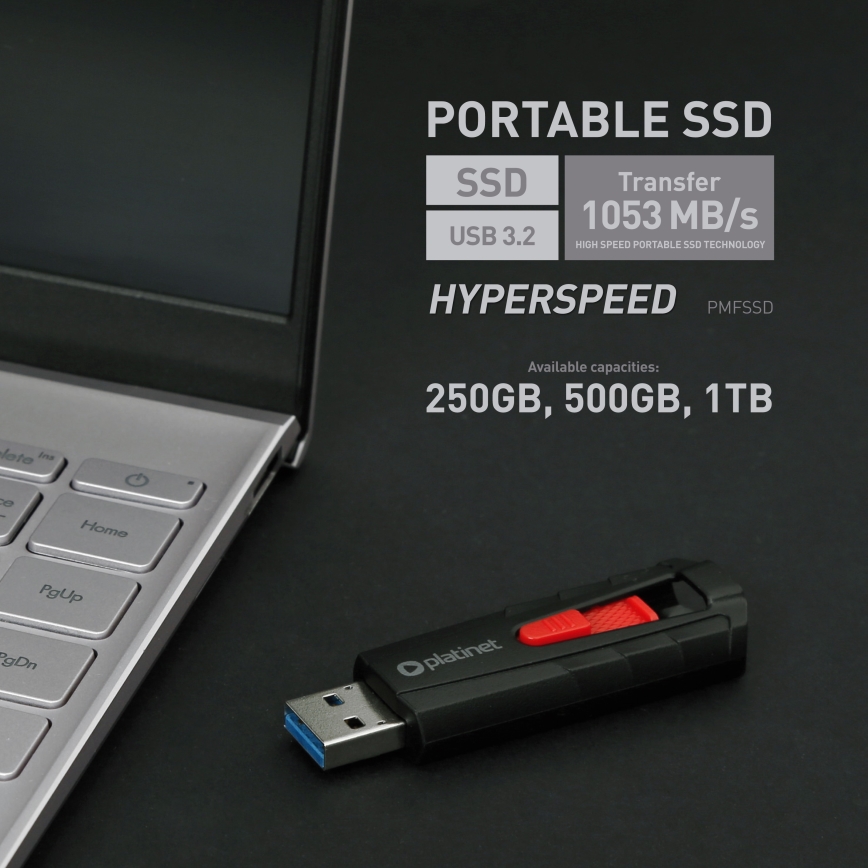 Tragbares SSD-Laufwerk 500 GB USB 3.2 Gen2