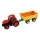 Traktor Zetor mit Ladefläche 2xAA + Fernbedienung