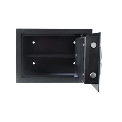 Tresor 4xAA 35x25 cm schwarz/matt Chrom