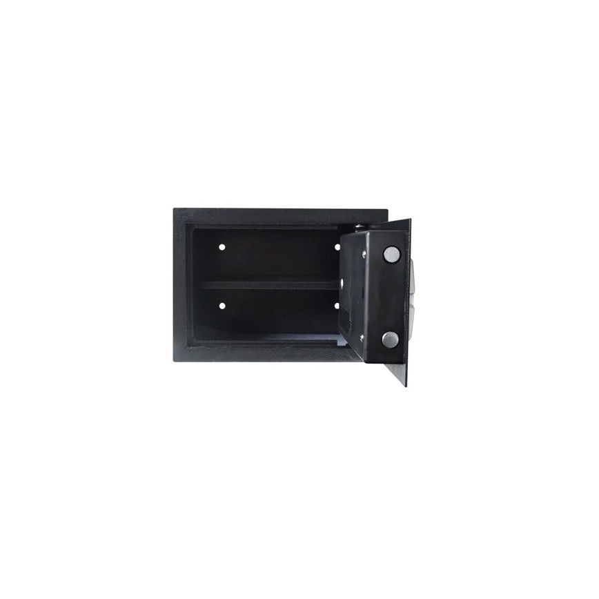 Tresor 4xAA 35x25 cm schwarz/matt Chrom