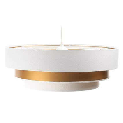 Deckenleuchte an Kabel TRINITI 1xE27/60W/230V weiß/gold