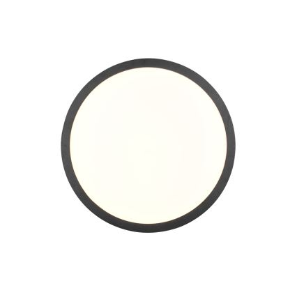 Trio - dimmbare Deckenleuchte ISEO LED/24W/230V 3000K Ø 40 cm schwarz