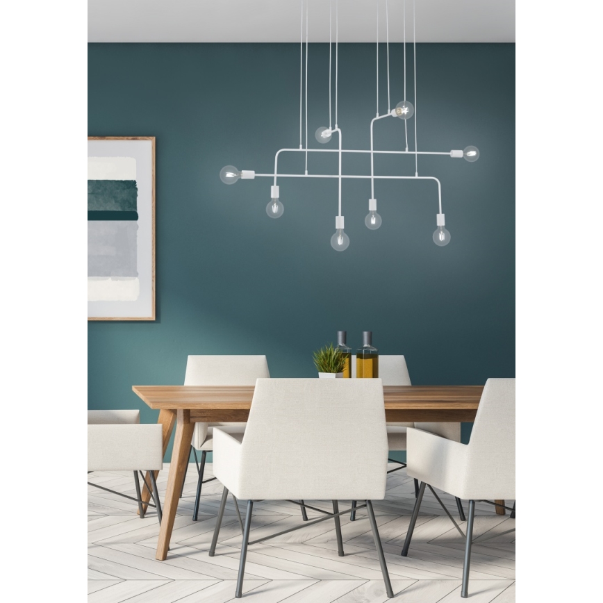Trio - Hängeleuchte CONNOR 8xE27/10W/230V
