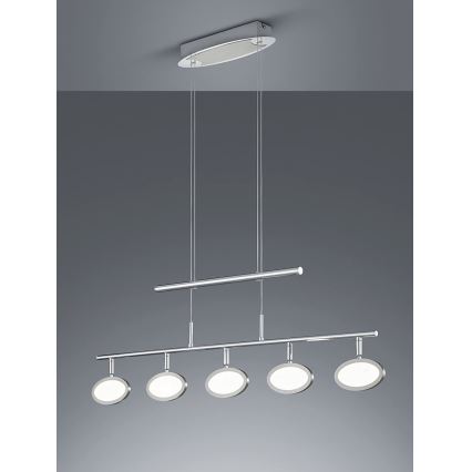 Trio - LED-Hängeleuchte an Schnur DUELLANT 5xLED/4,3W/230V